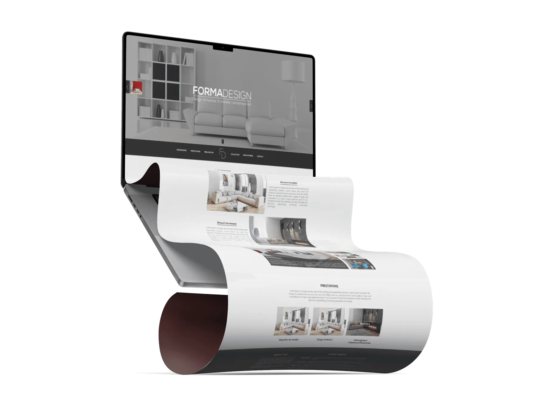 Forma Design website