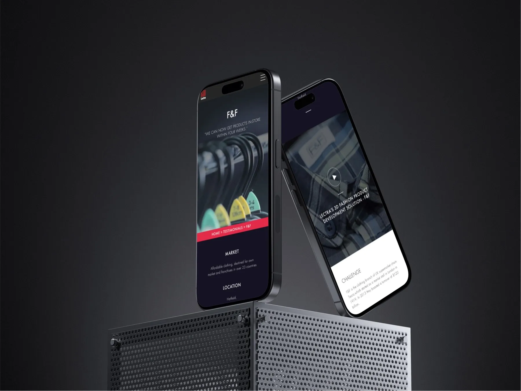 Lectra website detail
