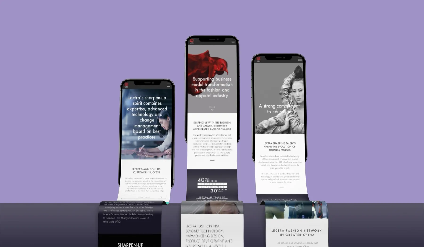 Lectra responsive views
